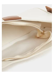 Styli Patch Shoulder Bag with Sling Strap