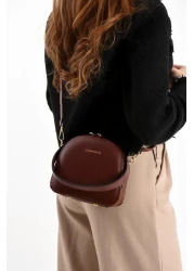 CCWAY AYAKKABI Women's Handbag Shoulder Bag Claret Red