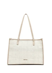 Derimod Women's Beige Long Strap Shoulder Bag 25Sbd254014