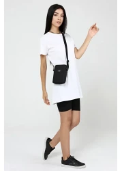 D'VERS Unisex Black Shoulder, Phone and Waist Bag