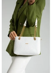 Just Polo White Women's Handbag Jpm2181