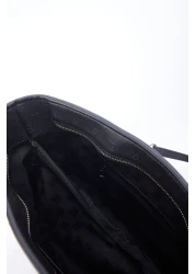 Pierre Cardin حقيبة كتف نسائية بطباعة سوداء جديدة 05PO22Y1546