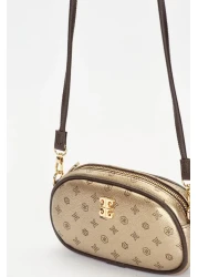 Pierre Cardin Gold Monogram Women's Shoulder Bag 05PO22Y1555