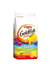 بيبريدج فارم مقرمشات غولدفيش المحمصة الملونة بجبنة الشيدر، 187 غرام