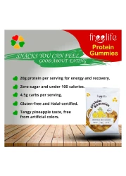 Freelife Pineapple Flavour Protein Gummies, 32g