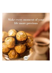 فيريرو روشيه شوكولاته بالحليب والبندق الفاخر، حزمة من 3، 37.5 غرام