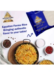 Egyptian Farms Egyptian Rice, 5kg Pack of 2
