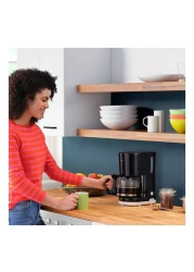 براون ماكينة تحضير قهوة الإفطار KF1100، 1000 واط، أسود، إيقاف تشغيل تلقائي