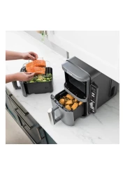 Ninja Double Stack XL Air Fryer, SL400ME, Grey, 9.5 L