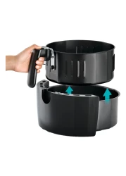 بلاك آند ديكر مقلاة هوائية 1500 واط 4 لتر AF4037-B5