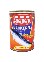555 Mackerel In Tomato Sauce 425g