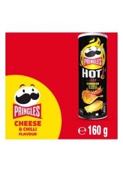 برينغلز رقائق بطاطس بنكهة الجبن الحار والفلفل الحار 160 غرام