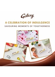 غالكسي لوح شوكولاته بيضاء 38 غرام حزمة من 24