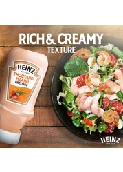 Heinz Thousand Island Dressing Top Down Sqeezy Bottle 225ml