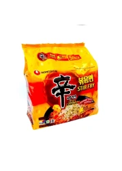 Nongshim Shin Ramyun Stir Fry Gourmet Spicy Noodles With Cheese Pack of 5