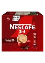 Nescafe 3-In-1 Classic Instant Coffee Mix, 20g Pack of 24