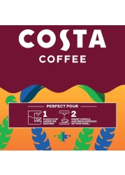 Costa Coffee Bold Colombian Single Origin Espresso Coffee 10 Capsules