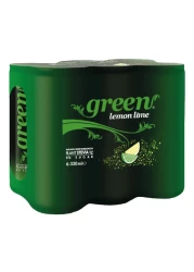 Green Cola Green Lemon Lime Juice 330ml Pack of 6