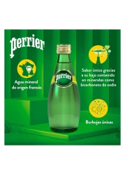 Perrier Sparkling Carbonated Mineral Water 330ml Pack of 4