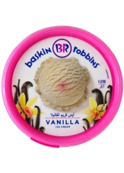 Baskin Robins Vanilla Ice Cream 1L