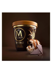 ماغنوم آيس كريم بكراميل مملح مزدوج 440 ملل