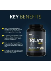 Basix WHEY PROTEIN ISO X-PRO VANILLA 1.45LB