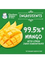 Gerber Organic with Mango, 90g, Pack of 4