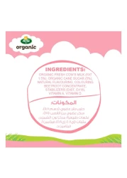 Arla Organic Strawberry Flavour Milk, 200ml