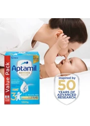 Aptamil Advance Junior Growing Up Milk Formula Palm Oil Free Stage 3 1 To 3 Years 1200g