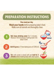 نستله سيريلاك حبوب للرضع بالقمح وقطع الفواكه 400 غرام