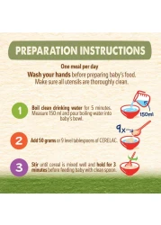 نستله سيريلاك حبوب للرضع بالقمح وقطع التمر 400 غرام