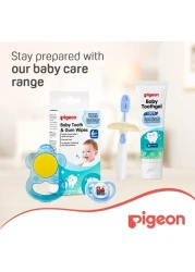 Pigeon Natural Flavor Baby Tooth And Gum Wipes 78290 White Pack of 20