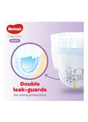 Huggies Extra Care Soft Cloud Culottes Baby Diaper Pants Size 5 12-17kg Jumbo Pack 44 Pants