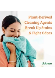 Biokleen Sport Laundry Detergent 128 HE Loads Liquid Concentrated EcoFriendly NonToxic PlantBased No Artificial Fragrance Colors or Preservatives Sports