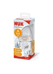 نوك فيرست تشويس + قارورة رضاعة مضادة للمغص SNK718 سعة 150 ملل - متعددة الألوان