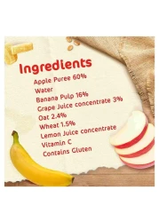 نستله سيريلاك ماي فيرست مزيج فواكه وحبوب وموز وتفاح وشوفان للأطفال من عمر 6 أشهر، 90 غرام حزمة من 4