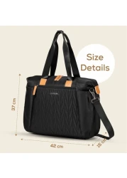 Little Story Zurich Pack and Go Baby Travel Diaper Bag - Black