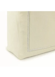 Azuca Reusable Grocery Shopping Cloth Bags 5 Pack Super Strong Large 12oz 100 Cotton Fashionable embroidery Canvas Tote Bag DIY Your Creative Designs