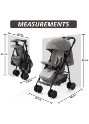 Teknum Trip Plus Stroller Grey