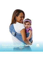 Original Baby Ktan Baby Carrier 1 Easy PreWrapped Soft SlipOn No Rings No Buckles 5 in 1 Baby Sling Gift The Best Hands Free Infant Wrap For Newborn to Toddler up to 35lb See Size Chart