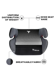 Teknum Car Seat Booster Pluto 4 - 12yrs Black