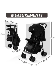 Teknum Trip Plus Stroller Black