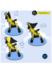 Warner Bros Batman Printed Adventure Stroller With Storage Cabin 3-36 months Multicolour