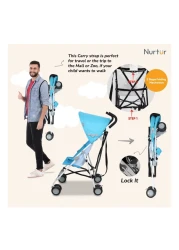 Nurtur Baby Canopy Stroller B801FT-NR10 45x59x95cm