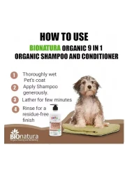 Bionatura Refreshing Dog shampoo and conditioner 500gm