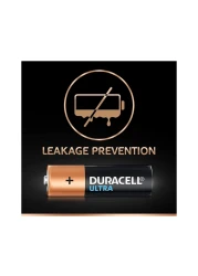 Duracell Ultra AA Alkaline Battery 1.5V Black 2 Battery