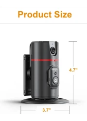 Yeasha,
Generic
Phone Tracking Tripod 360&deg; Rotation Face Tracking Tripod Foldable Auto Face Tracking Phone Holder For Video Vlog Live Stream No App Required Gesture Control.