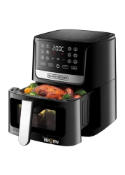 بلاك آند ديكر مقلاة هوائية رقمية AF4500-B5 كبيرة جدًا- أسود سعة 4.5 لتر