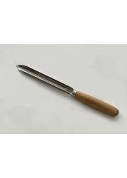 Fitto Premium Corer with Wooden Handle &ndash; Durable Stainless Steel Fruit Corer for Effortless Apple, Pear, and Melon Coring &ndash; Ergonomic Design for Comfortable Grip and Easy Cleaning