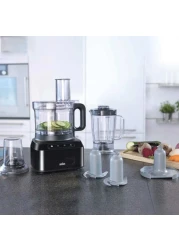 Braun PureEase Food Blender With Processor 800W FP 3132 Black